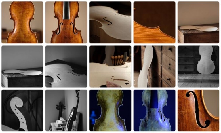 photos de l'atelier Thierry BRUNO luthier
