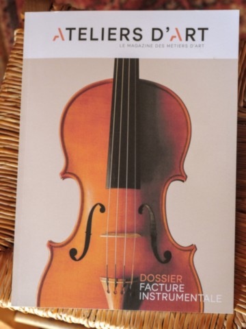 couverture du magazine d'atelier d'art de france