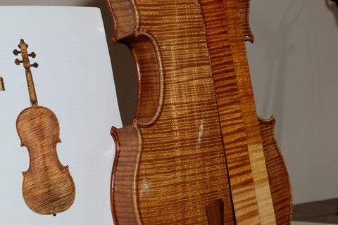 étude coloris, Thierry BRUNO luthier 