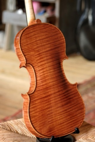 violon 2025, dos 3/4